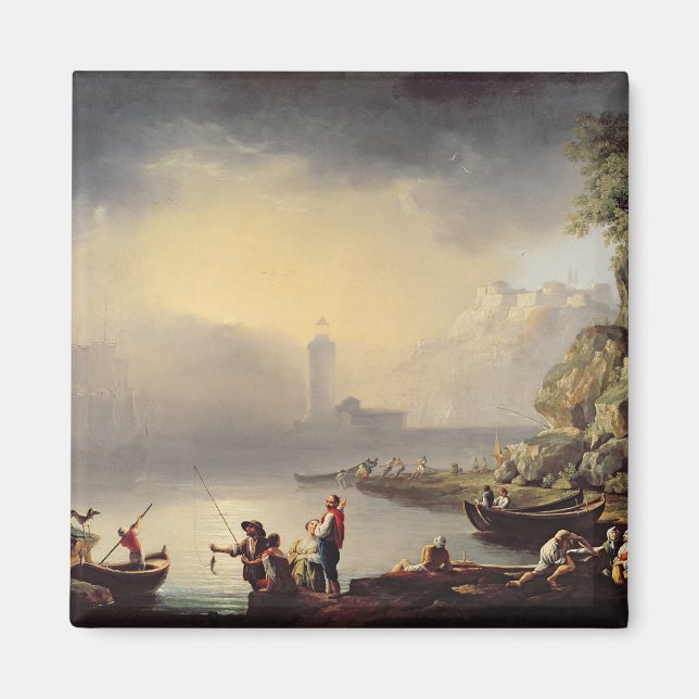 Harbour Scene Magnet (Framsidan)