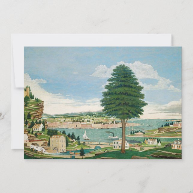 Harbour Scene med Castle | Jurgan Frederick Huge (Framsida)