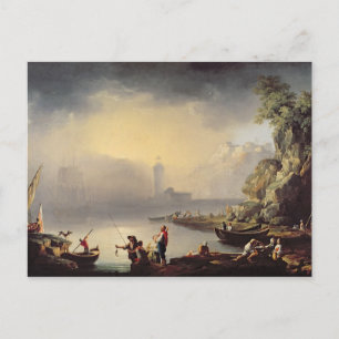 Harbour Scene Vykort