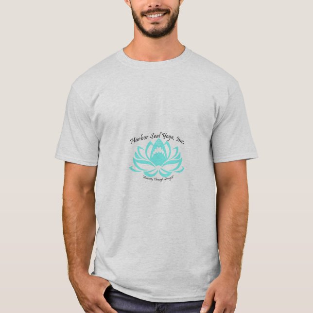 Harbour Seal Yoga, Inc. T Shirt (Framsida)