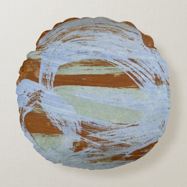 Harbour Sunset Rund Kudde (Framsidan)