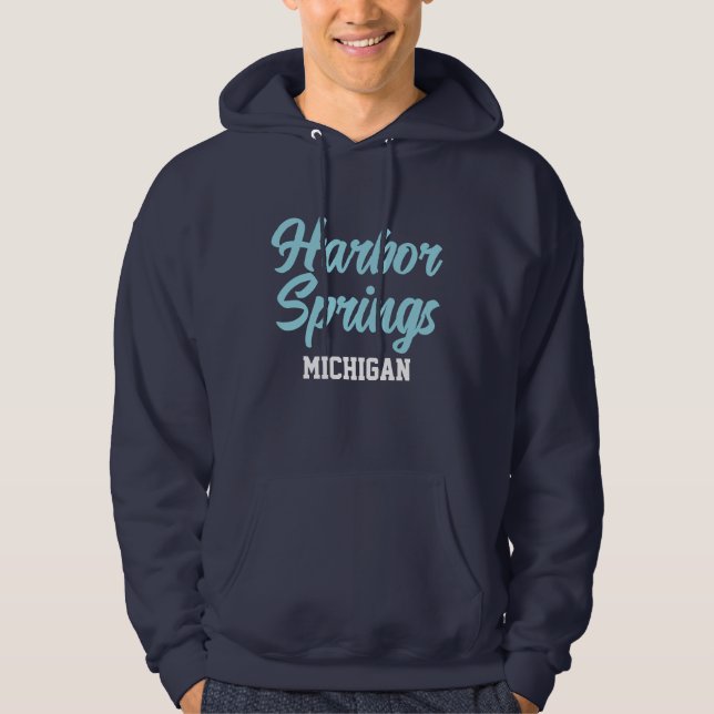 Harbour Vår Michigan Prated Hoodie (Framsida)