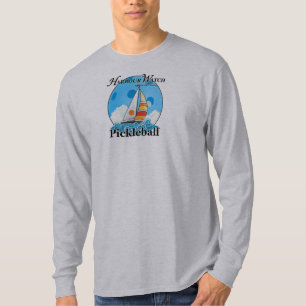 Harbour Watch on Sjö Murray Pickleball Blå himmel T Shirt