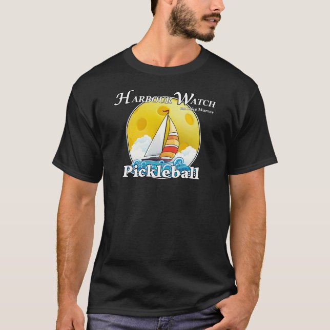 Harbour Watch on Sjö Murray Pickleball Gult Sol T Shirt (Framsida)