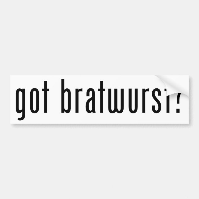harbratwurst? bildekal (Framsidan)
