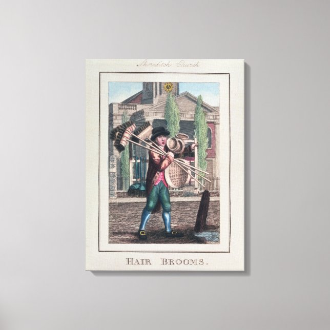 Hårbröd, stöldkyrka canvastryck (Framsida)