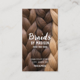 Hårbromsning Anpassningsbar QR-Affärskort Visitkort