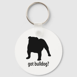 Harbulldogg Nyckelring