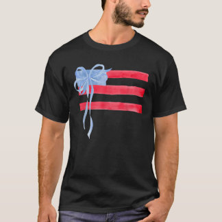Hårbutik amerikansk Flagga 4 juli T Shirt
