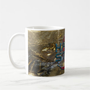HARD är min STIL + din bakgrundsbild Kaffemugg