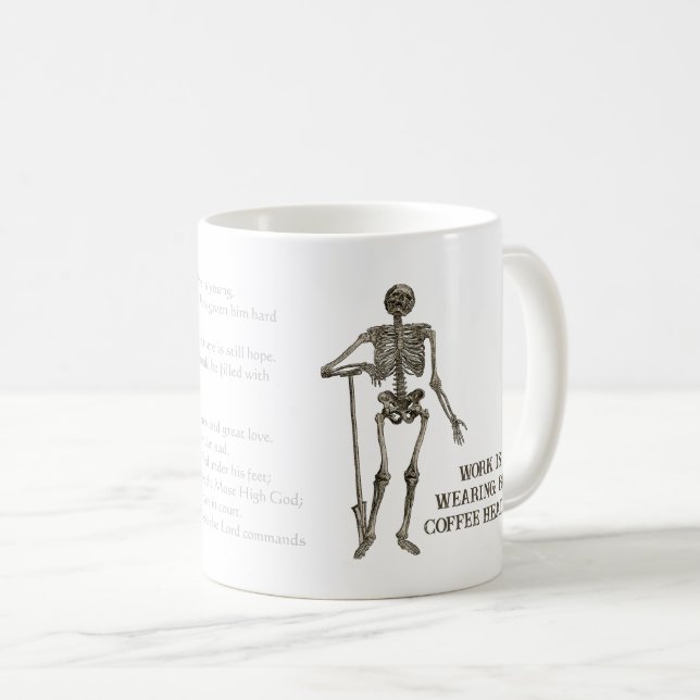 Hård arbetskoefficient Mugg (Framsida höger)