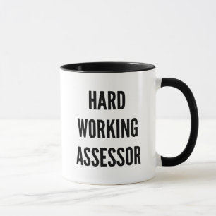 Hård arbetsutvärdering mugg