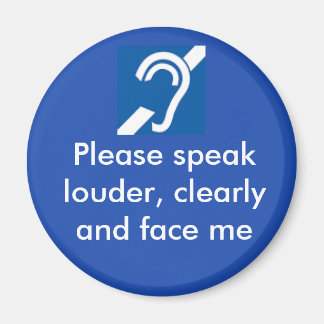 Hård av hörselmagnet magnet