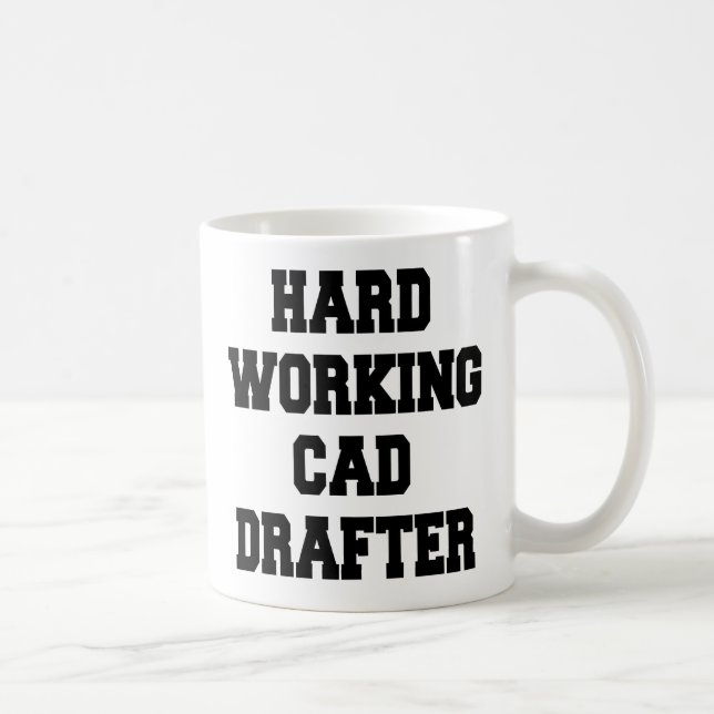 Hård CAD-ritare Kaffemugg (Höger)