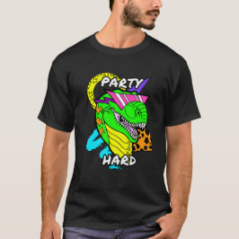 Hård Dinosaur T-Rex för party Tee Shirt