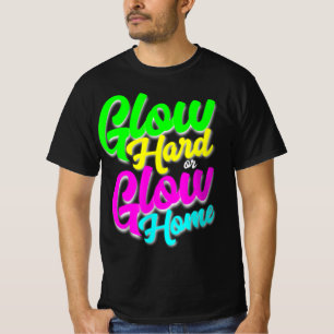Hård glöd eller glöd, starttema 80 Party T Shirt