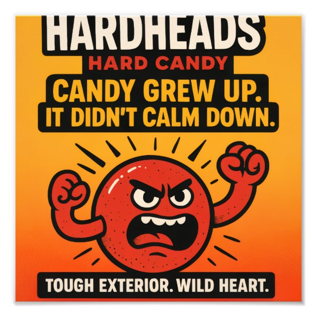 HARD HEAD  FOTOTRYCK (Framsidan)