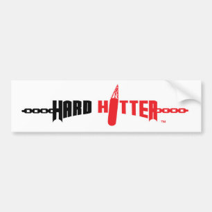 Hård Hitterlogotypbildekal Bildekal