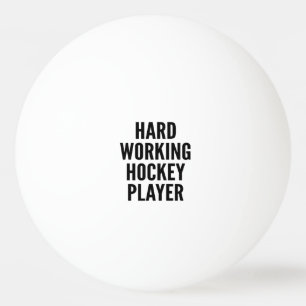 Hård Hockey Player Pingisboll