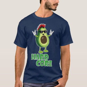 Hård kärna Avocado Funny T Shirt