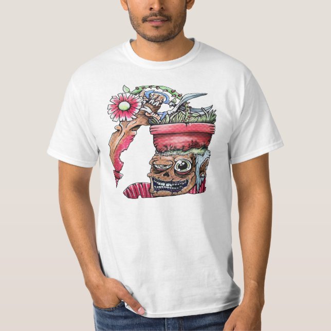 Hård kärnakrukahuvud tee shirt (Framsida)