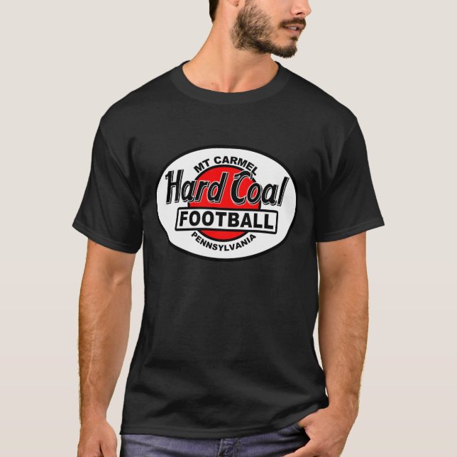 Hård kolfotboll - montering Carmel, PA T Shirt (Framsida)