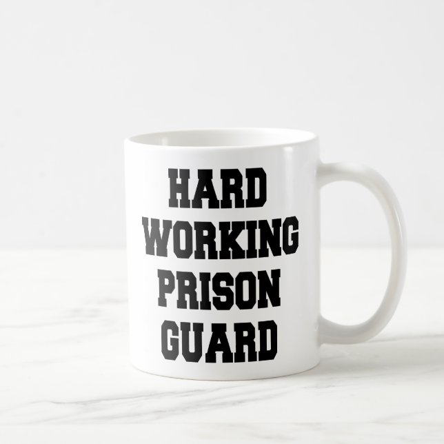 Hård kriminalvårdsavdelning kaffemugg (Höger)