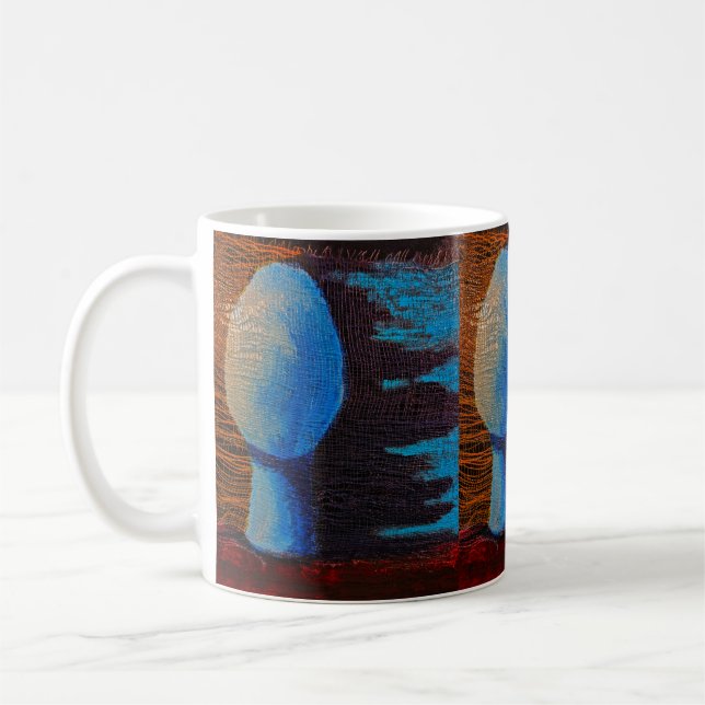 "Hård landning" Kaffemugg (Vänster)