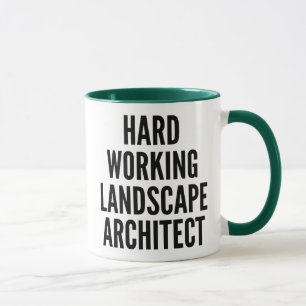 Hård liggande arkitektur mugg