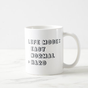 Hård livsläge kaffemugg