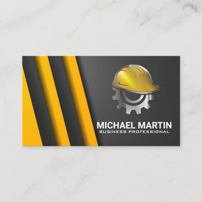 Hård Logotyp för värmeväxlar | Bygg Visitkort (Framsida)