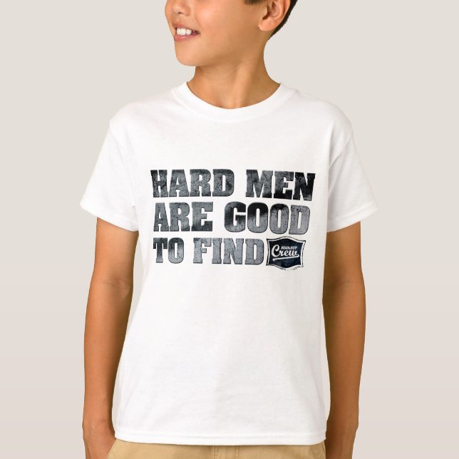 Hård manarT-tröja T-shirt (Framsida)