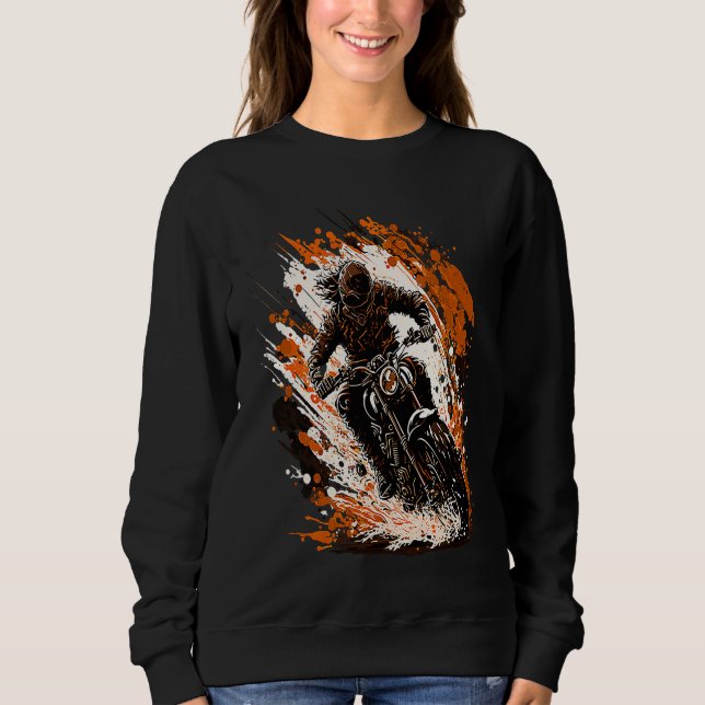 Hard motocross riders Offroad action  1 T Shirt (Framsida)