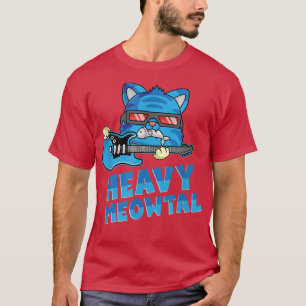 Hård musik i Guitar sten metall T Shirt