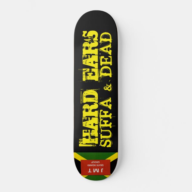 HARD ÖRON Skateboard (Framsida)