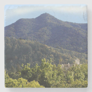 Hård plastfilm Mt Tamalpais Church Torn Stenunderlägg