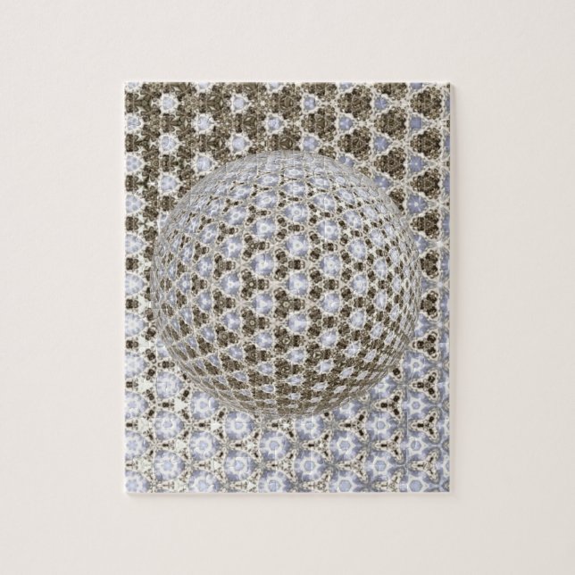 Hård puzzel-geometrisk Abstrakt Pussel (Vertikal)