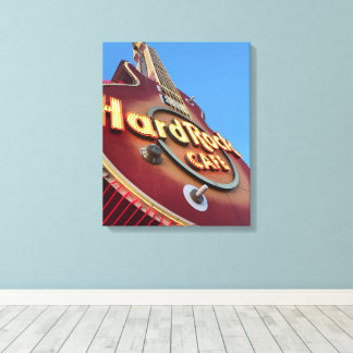 Hard Rock Neon Sign Las Vegas Canvastryck