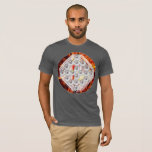 Hard Rock T Shirt<br><div class="desc">HARD ROCK! Carbon atoms. Bundles of energy composed of 6 Protons, 6 Neutrons and 6 electrons. Forged deep in the crucible of the Earth’s crust under extreme heat (2200º Farenheit) and pressure (750 thousand pounds per square inch), carbon atoms strong covalent bonds can form crystal diamonds. Gem quality diamonds are...</div>