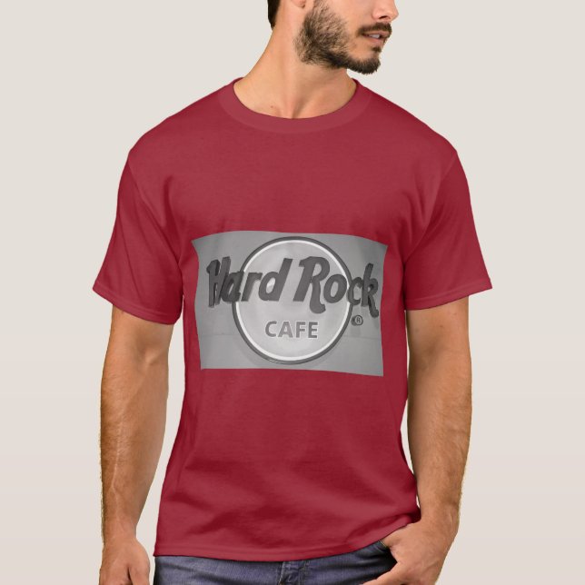 Hard Rock Vibes Graphic T-Shirt (Framsida)