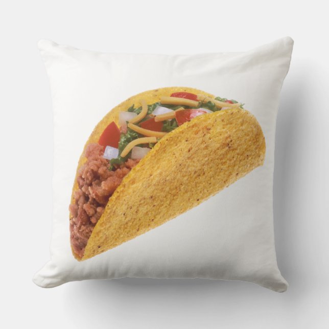 Hård Snäcka Taco Kudde (Framsida)