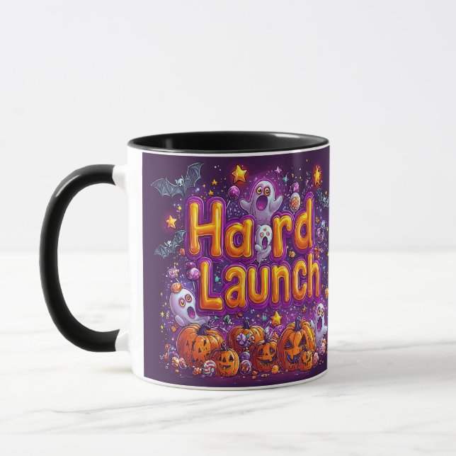 Hård start | ExDesigner | Halloween Mugg (Vänster)