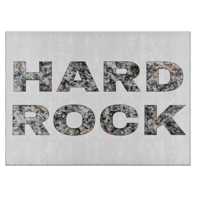 Hård Sten Granite-text (Framsidan)