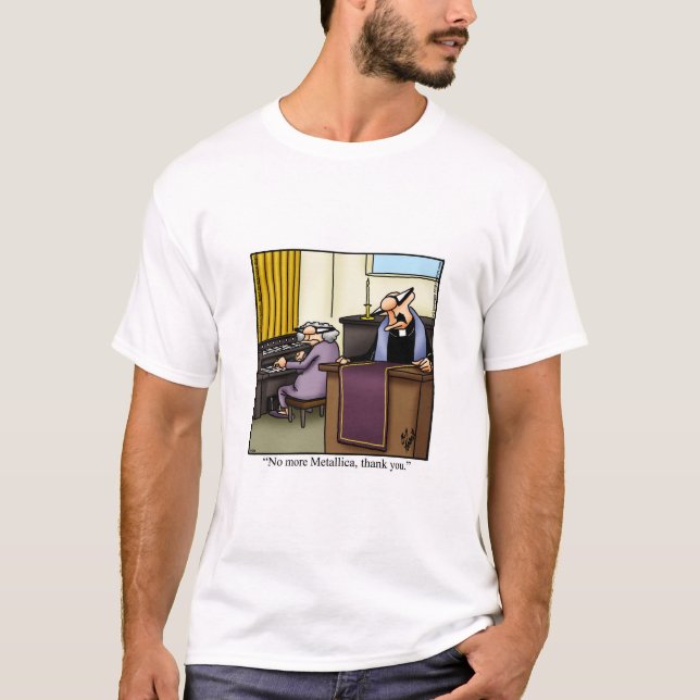 Hård Sten Humor Tee Shirt (Framsida)