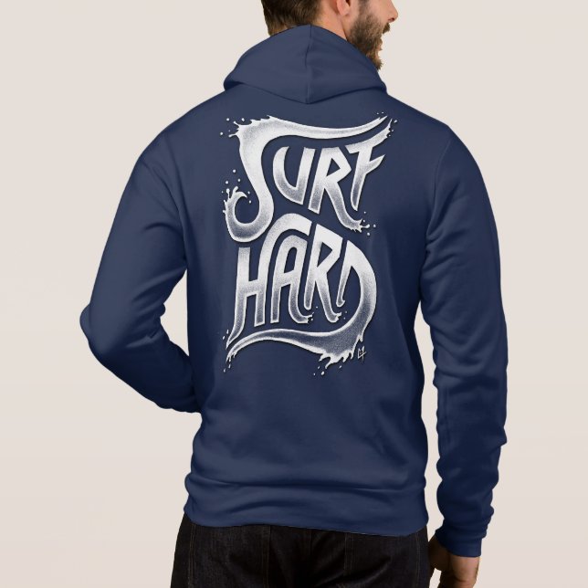 Hård surfa t shirt (Baksida)