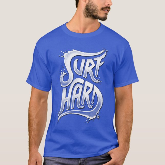 Hård surfa t shirt (Framsida)