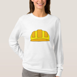 Hård Tecknad för gult T Shirt
