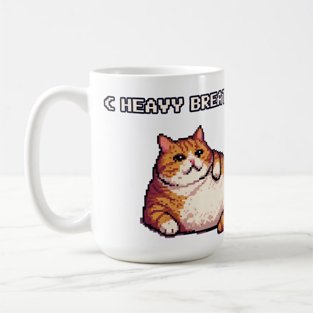 Hård tjock - kattmembranbild kaffemugg (Vänster)