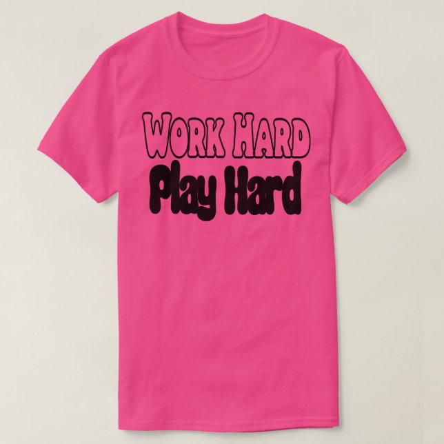 Hård uppspelning, arbete 26 t shirt (Design framsida)