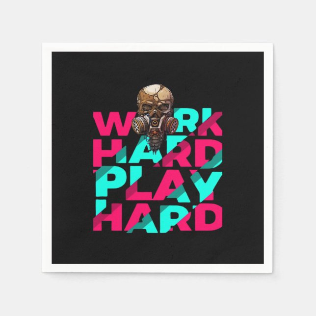 Hård uppspelning av hårda skullflyttningar, nödvän pappersservett (Framsidan)